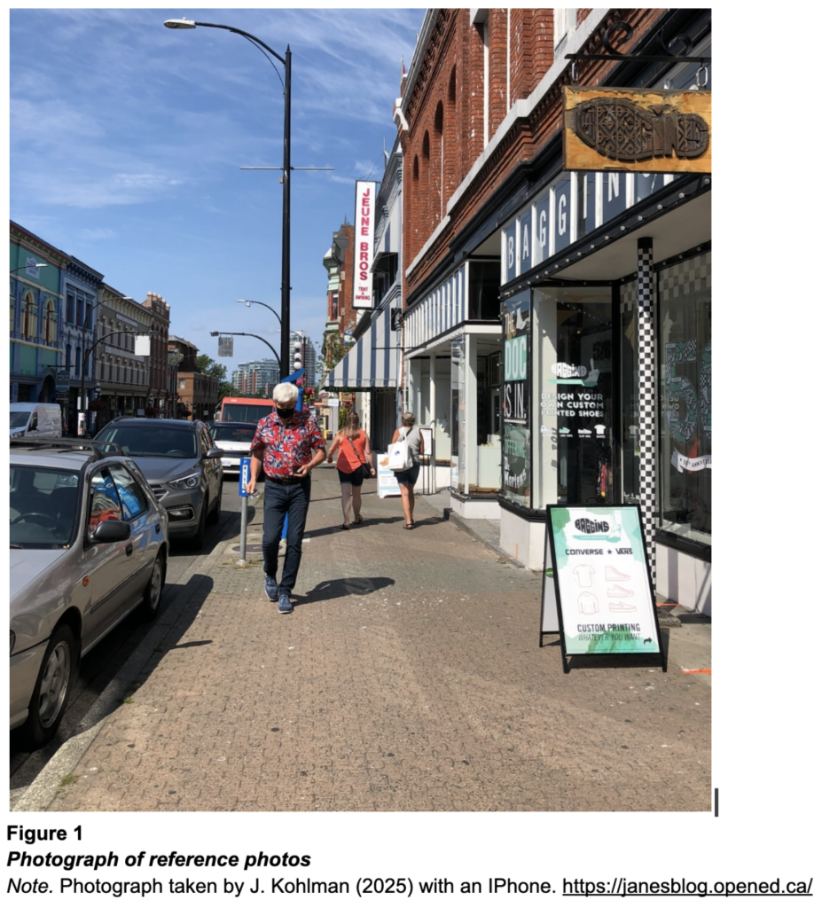 Reference photo of urban sceene